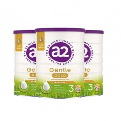 【时安达普线时效预计6-8周】【3罐】a2金装Gentle Gold幼儿配方奶粉3段 800g 3罐 （12-36个月） 保质期2027.12